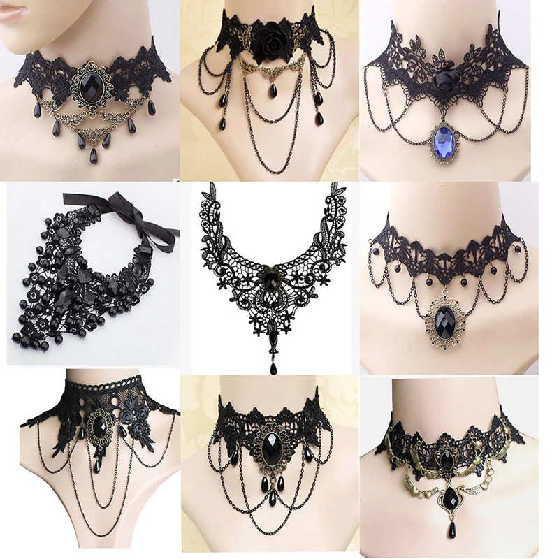 Trendy Neck Ornament Lace Accessories Lace Necklaces Are Popular In Europe And America Lace Stylish Necklace For Female
Trendy Neck Ornament Lace Accessories Lace Necklaces Are Popular In Europe And America Lace Stylish Necklace For Female