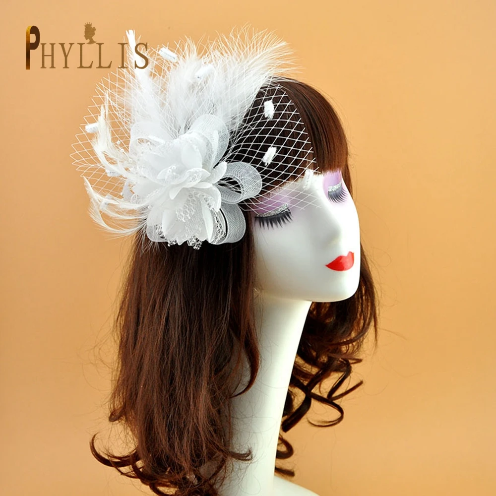 JM15 Brand New Fashion Sexy Fascinator Cocktail Wedding Party Hat Bowler Feather Veil Floral Hair Headband Accessories
JM15 Brand New Fashion Sexy Fascinator Cocktail Wedding Party Hat Bowler Feather Veil Floral Hair Headband Accessories