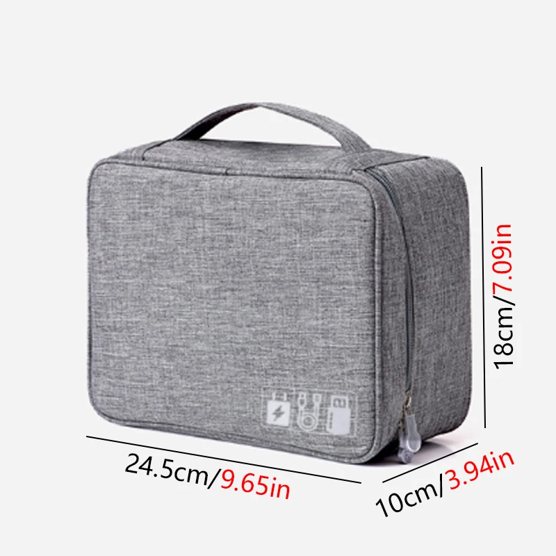 Portable Cable Data Cable Storage Bag USB Accessories Wire Charger Power Battery Zipper Cosmetic Bag Luggage Accessories 
Portable Cable Data Cable Storage Bag USB Accessories Wire Charger Power Battery Zipper Cosmetic Bag Luggage Accessories