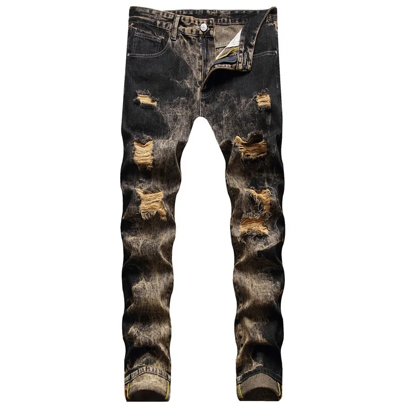 KIMSERE Man Hi Street Destroyed Hip Hop Jeans Fashion Streetwear Ripped Tir Dye Denim Pants Trousers With Holes Plus Size 30-42
KIMSERE Man Hi Street Destroyed Hip Hop Jeans Fashion Streetwear Ripped Tir Dye Denim Pants Trousers With Holes Plus Size 30-42