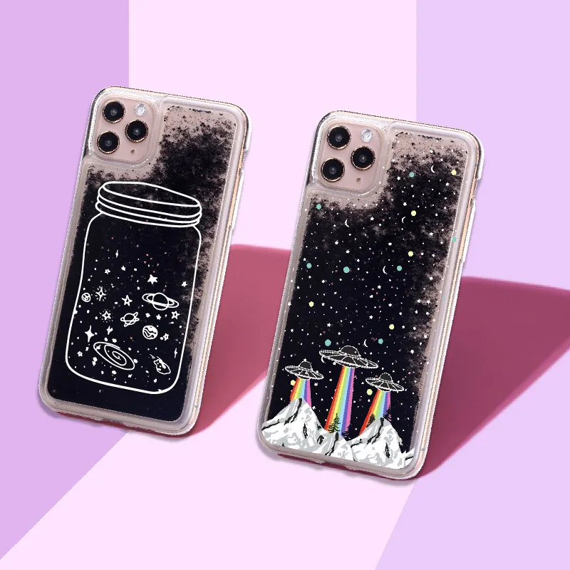 Space Stars Cosmos Spaceship Sparkle Liquid Real Glitter Phone Case Fundas Cover For iPhone 12 11 X XS XR Max Pro 7 8 8Plus 6
Space Stars Cosmos Spaceship Sparkle Liquid Real Glitter Phone Case Fundas Cover For iPhone 12 11 X XS XR Max Pro 7 8 8Plus 6