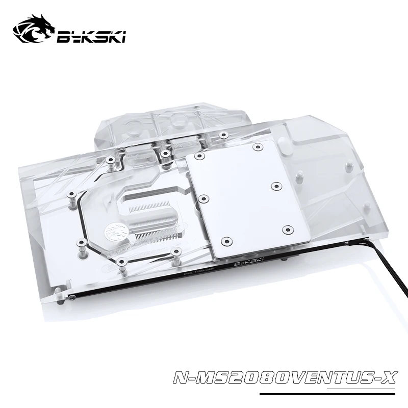 Bykski N MS2080VENTUS X GPU для MSI RTX2080 VENTUS 8G V2|Жидкостные системы охлаждения| |