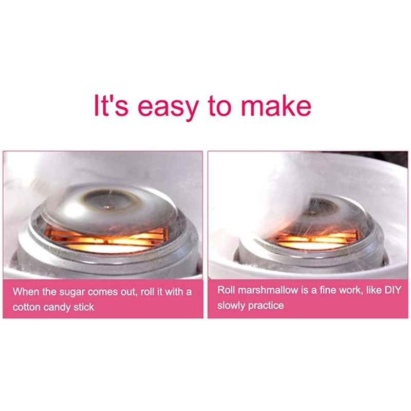 Cotton Candy Machine Countertop Cotton Candy Maker for Kids Perfect for Family Halloween Christmas Party EU Plug 
Cotton Candy Machine Countertop Cotton Candy Maker for Kids Perfect for Family Halloween Christmas Party EU Plug