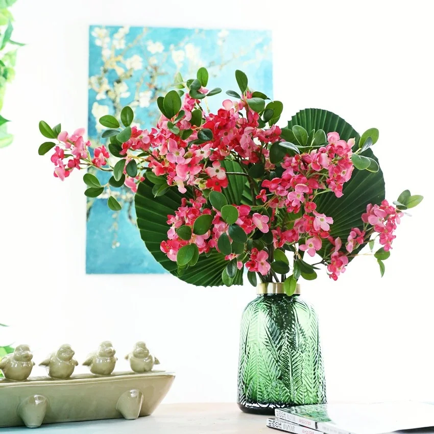 73cm Artificial Flower Bean Leaf Hydrangea,DIY Home Flower Arrangement,Wedding Stage Decoration Artificial Flowers, Green Plants
73cm Artificial Flower Bean Leaf Hydrangea,DIY Home Flower Arrangement,Wedding Stage Decoration Artificial Flowers, Green Plants