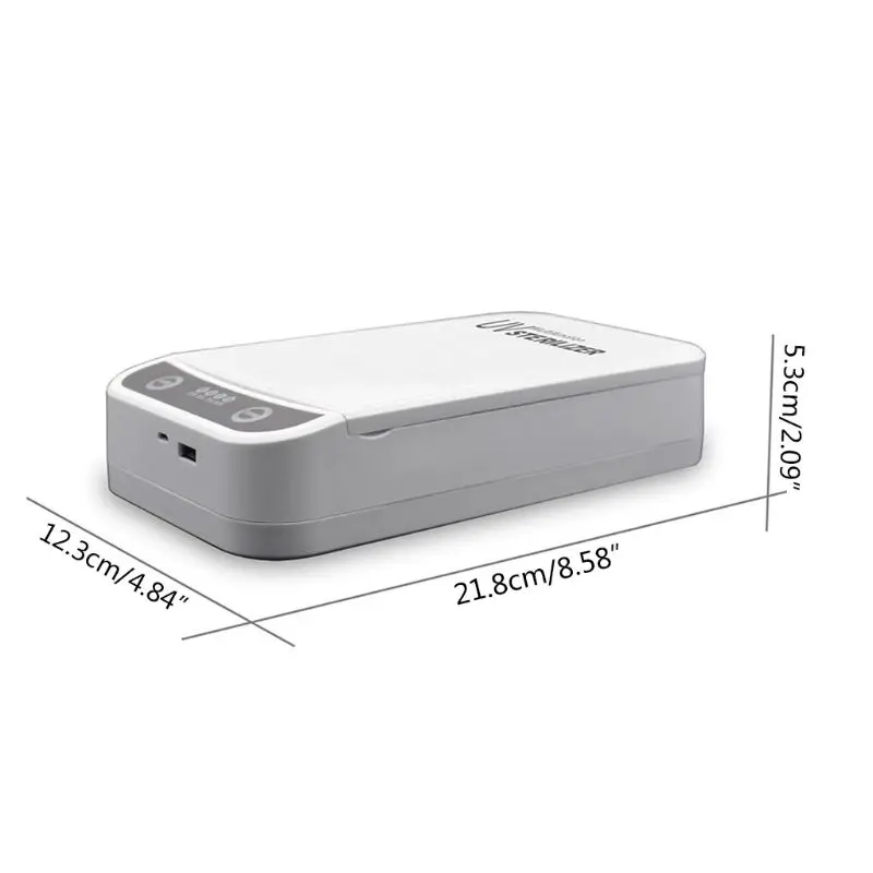 2020 Multifunctional Mobile Phone USB Charger Mask Sterilization Uv Sterilizer Live Nail Sterilization Box
2020 Multifunctional Mobile Phone USB Charger Mask Sterilization Uv Sterilizer Live Nail Sterilization Box