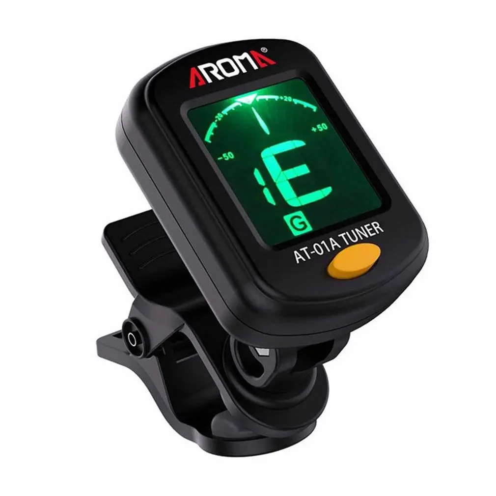 Clip-on Guitar Tuner Portable Color Digital LCD Screen Guitar Tuner For Chromatic Guitar Bass Ukulele
Clip-on Guitar Tuner Portable Color Digital LCD Screen Guitar Tuner For Chromatic Guitar Bass Ukulele