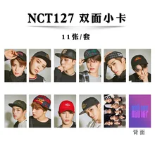 11 шт./компл. Kpop NCT127 Фотокарта HD Высокое качество фото NCT LOMO карта