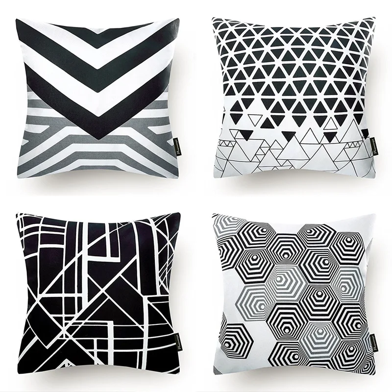 

Abstract Geometrical Stripe Cushion Cover Throw Pillow Case for Home Chair Sofa Decoration Square Pillowcases