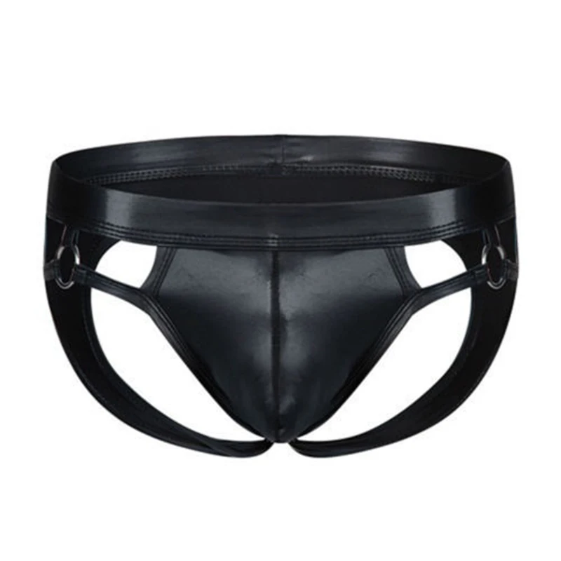 Sexy Men Underwear Patent Leather Briefs Hollow Out Gay Fetish Jockstrap Bondage Lingerie G-strings Underpants
Sexy Men Underwear Patent Leather Briefs Hollow Out Gay Fetish Jockstrap Bondage Lingerie G-strings Underpants