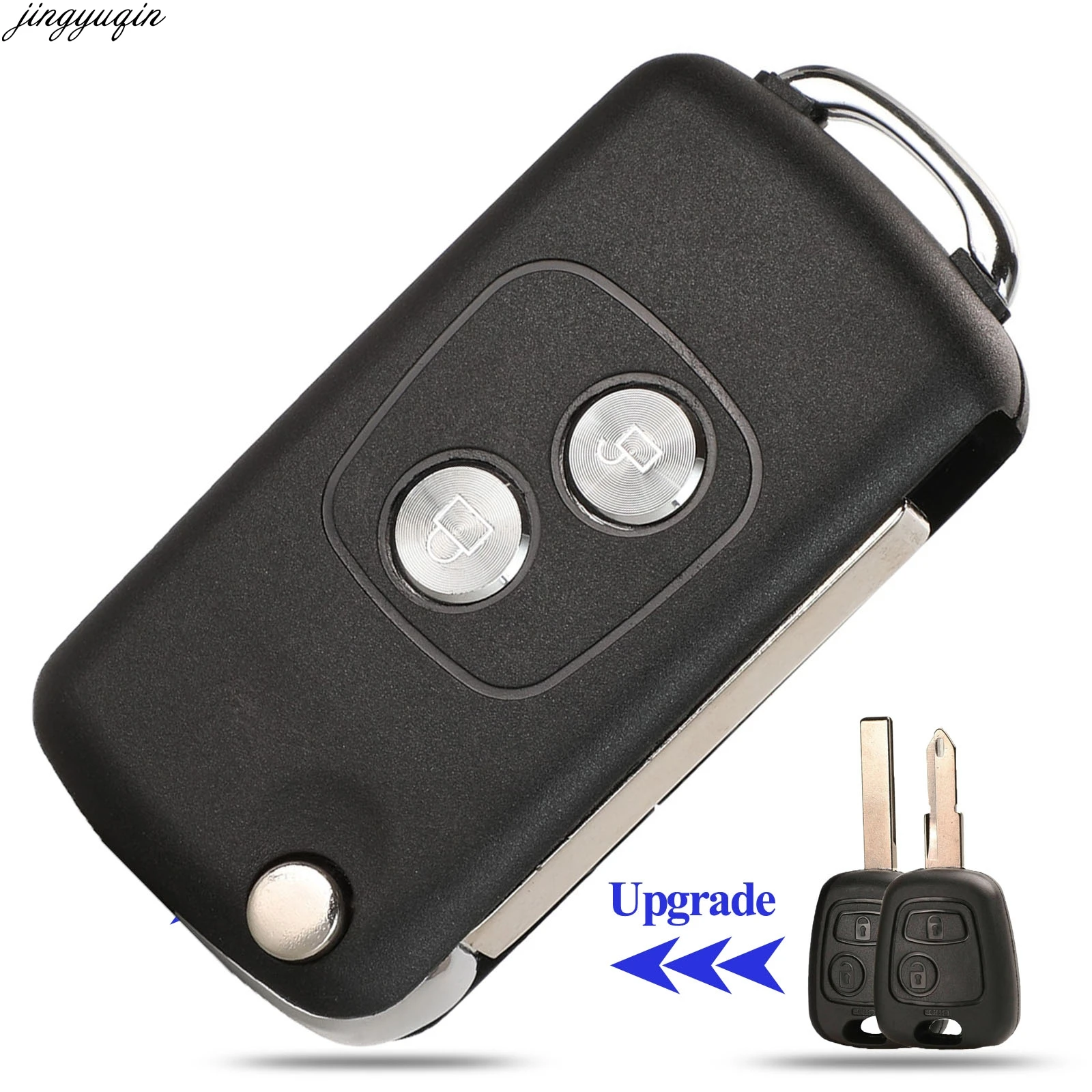 Jingyuqin 20X Remote Car Flip Key Shell Modified For Citroen C1 C2 C3 C4 Picasso Xsara Peugeot 107 206 207 307 407 Partner 2BTNS
Jingyuqin 20X Remote Car Flip Key Shell Modified For Citroen C1 C2 C3 C4 Picasso Xsara Peugeot 107 206 207 307 407 Partner 2BTNS
