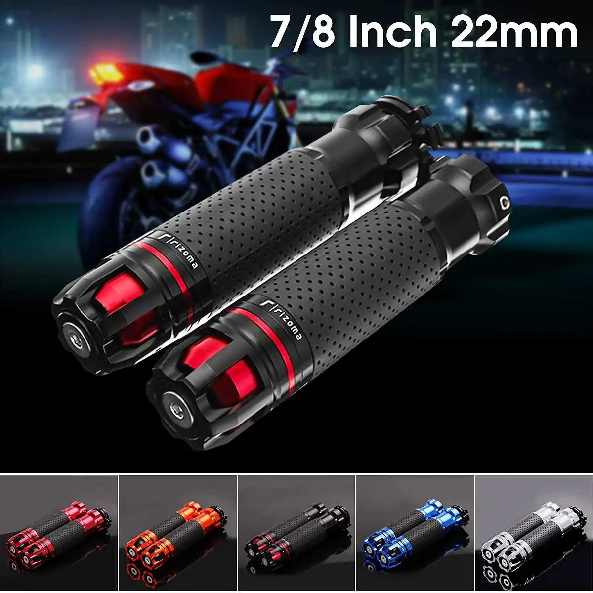 Вращающиеся рукоятки для мотоцикла Honda/Yamaha/Kawasaki/Suzuki, 7/8 дюйма, 22 мм
Вращающиеся рукоятки для мотоцикла Honda/Yamaha/Kawasaki/Suzuki, 7/8 дюйма, 22 мм