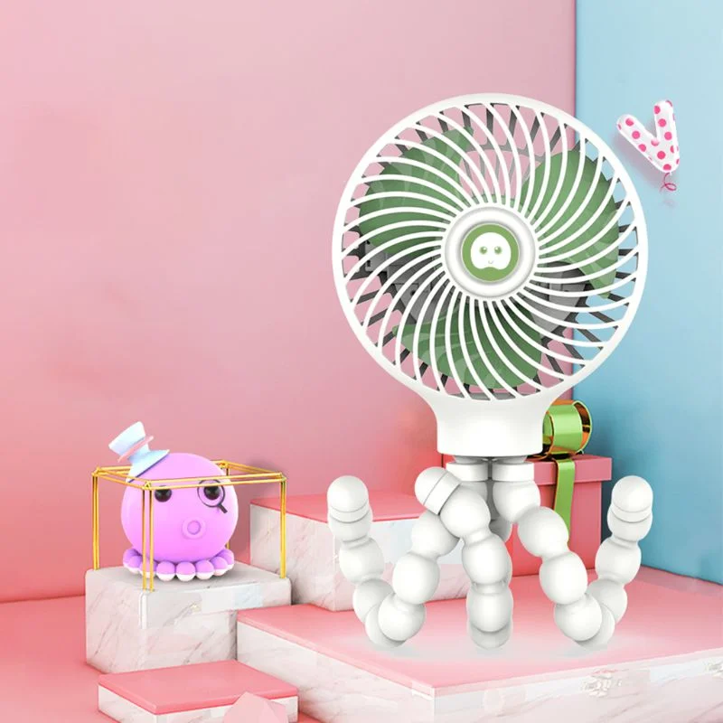 Mini Portable Hanging Octopus Shape Stand Adjustable Handheld USB Charging Fan Cooler for Baby Stroller Student Use
Mini Portable Hanging Octopus Shape Stand Adjustable Handheld USB Charging Fan Cooler for Baby Stroller Student Use