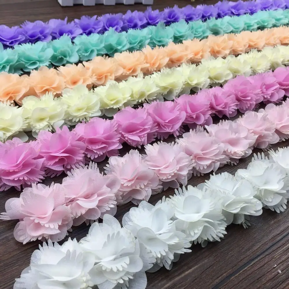 2 Yards Encrypted 26 Chiffon Three-Dimensional Flower Clothing And Other DIY Handmade Accessories
2 Yards Encrypted 26 Chiffon Three-Dimensional Flower Clothing And Other DIY Handmade Accessories