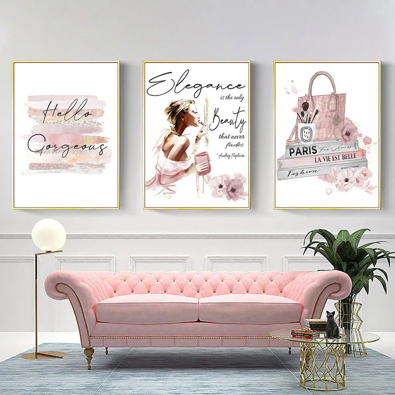 Vogue Book Poster Fashion Art Brushes Makeup Canvas Painting Beauty Woman Prints Wall Art Picture Paris Fashion for Living Room 
Vogue Book Poster Fashion Art Brushes Makeup Canvas Painting Beauty Woman Prints Wall Art Picture Paris Fashion for Living Room