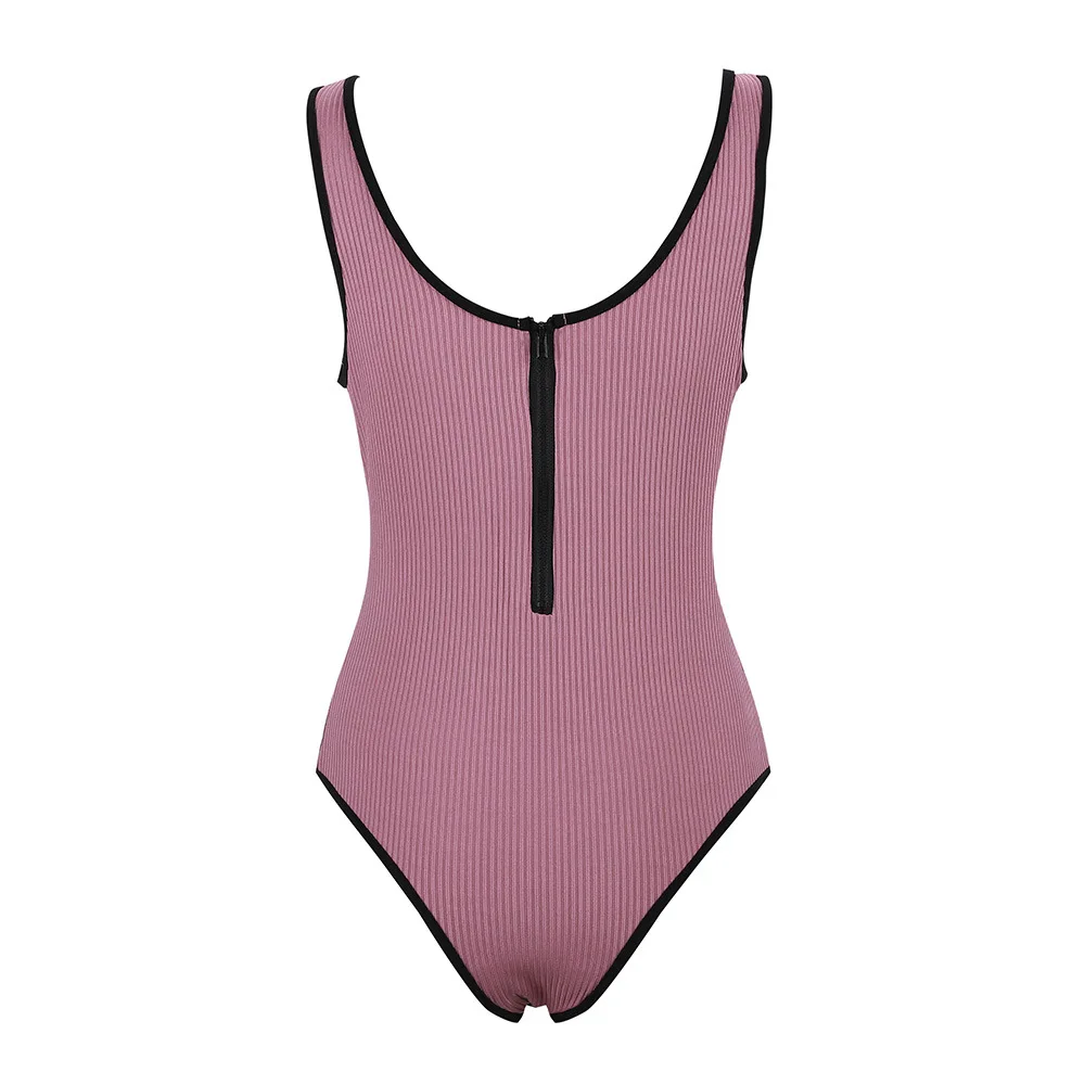Sexy Women Bodysuit Jumpsuit Knitted Patchwork Sleeveless Zipper Jumpsuit Female Fashion Bodycon Elastic Bodysuits 2020 New
Sexy Women Bodysuit Jumpsuit Knitted Patchwork Sleeveless Zipper Jumpsuit Female Fashion Bodycon Elastic Bodysuits 2020 New