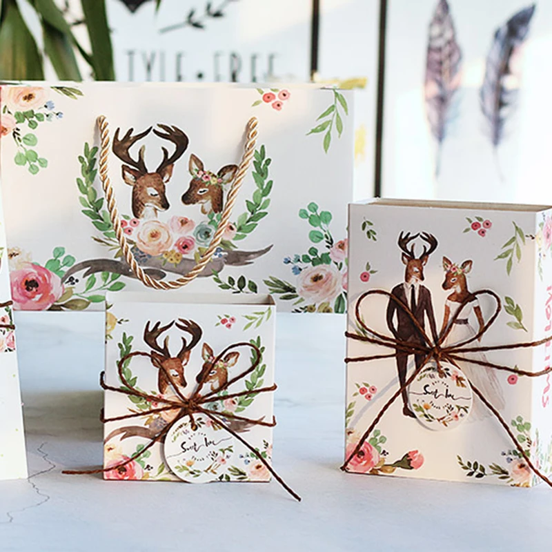 20pcs Gift Box Paper Butterfly Rabbit Elk Candy Cookie Christmas Decoration Pack Boxes Cookie Packaging Wedding Party Supplies
20pcs Gift Box Paper Butterfly Rabbit Elk Candy Cookie Christmas Decoration Pack Boxes Cookie Packaging Wedding Party Supplies