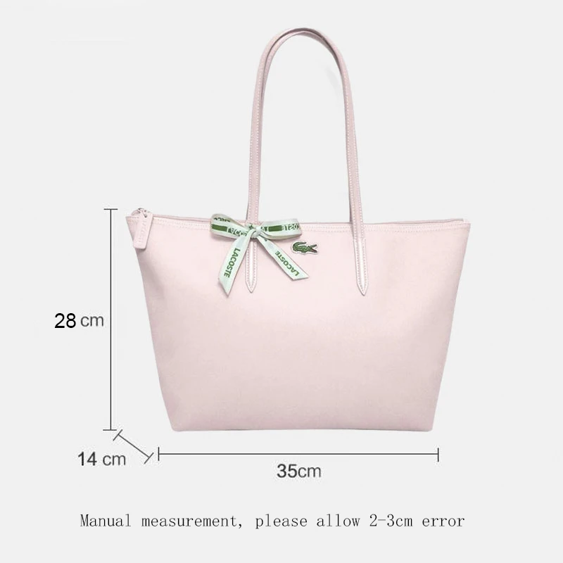 Casual Tote Bag Bow Crocodile Female Bags Youth Bright Color Simple Bag Splashproof Shoulder Bags For Women Shopping Travel Bag
Casual Tote Bag Bow Crocodile Female Bags Youth Bright Color Simple Bag Splashproof Shoulder Bags For Women Shopping Travel Bag