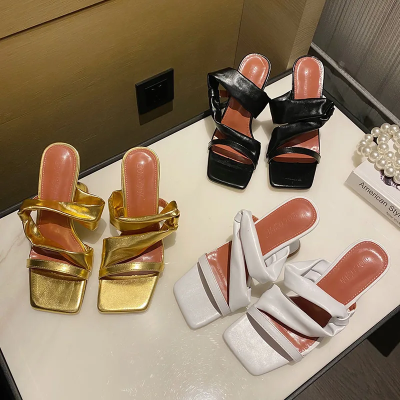 2021 Women Party Shoes Summer High Heels Large Size Fashion Pleated Gold Solid Stiletto Ladies Sandal Zapatos Female De Mujer
2021 Women Party Shoes Summer High Heels Large Size Fashion Pleated Gold Solid Stiletto Ladies Sandal Zapatos Female De Mujer