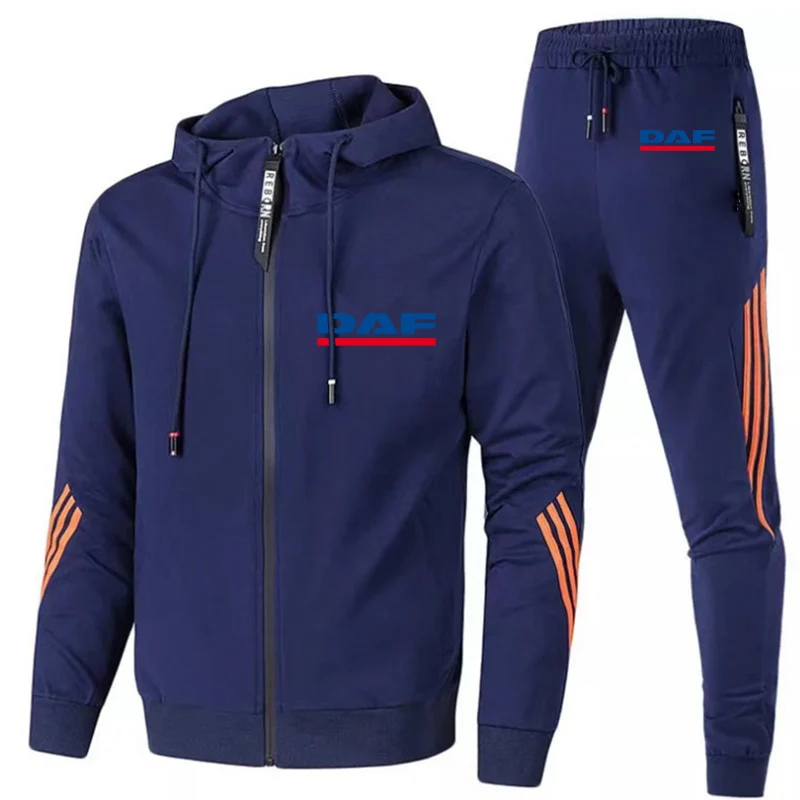 2021 Spring and Autumn DAF suits Men's sportswear track suits men's autumn hoodies + sports pants two-piece jogging suits
2021 Spring and Autumn DAF suits Men's sportswear track suits men's autumn hoodies + sports pants two-piece jogging suits