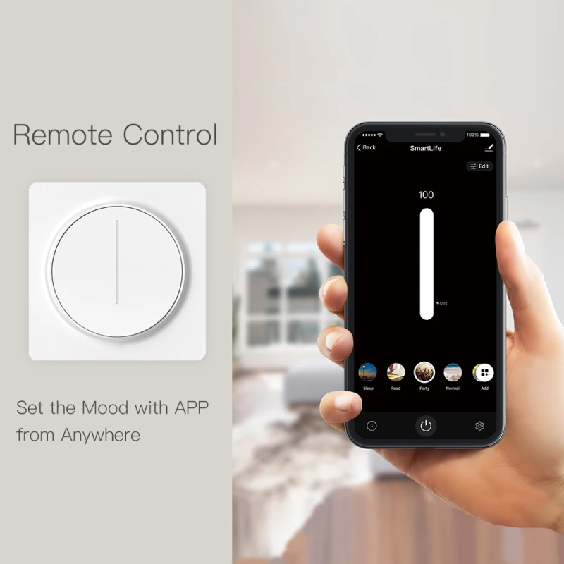 ZigBee Смарт роторный/сенсорный диммер евро приложение Tuya невмешательства режим управления поворотным операций приглушите светильник
ZigBee Смарт роторный/сенсорный диммер евро приложение Tuya невмешательства режим управления поворотным операций приглушите светильник
