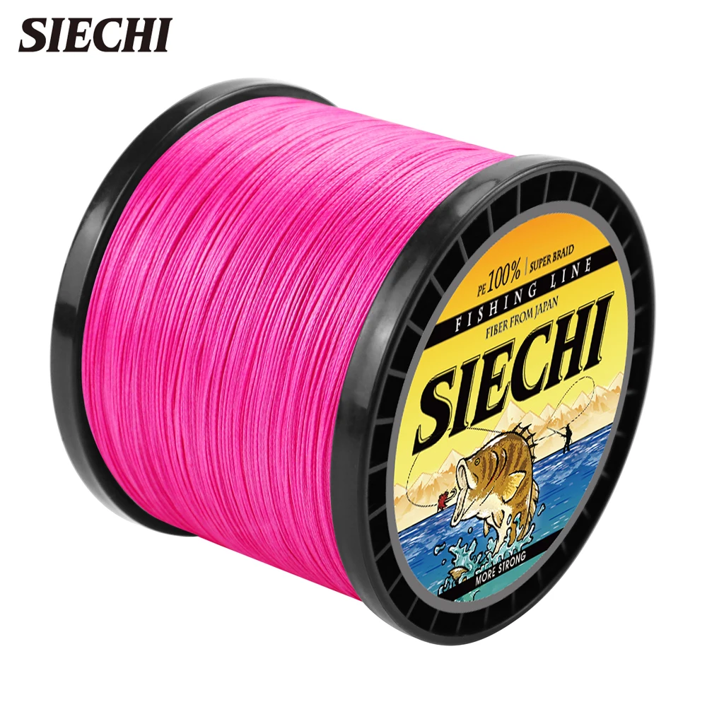 SIECHI Fly Fishing Line PE Multifilament Carp Fishing Wire Super Strong 12-88LB 4/8 Strands Braided 500M
SIECHI Fly Fishing Line PE Multifilament Carp Fishing Wire Super Strong 12-88LB 4/8 Strands Braided 500M