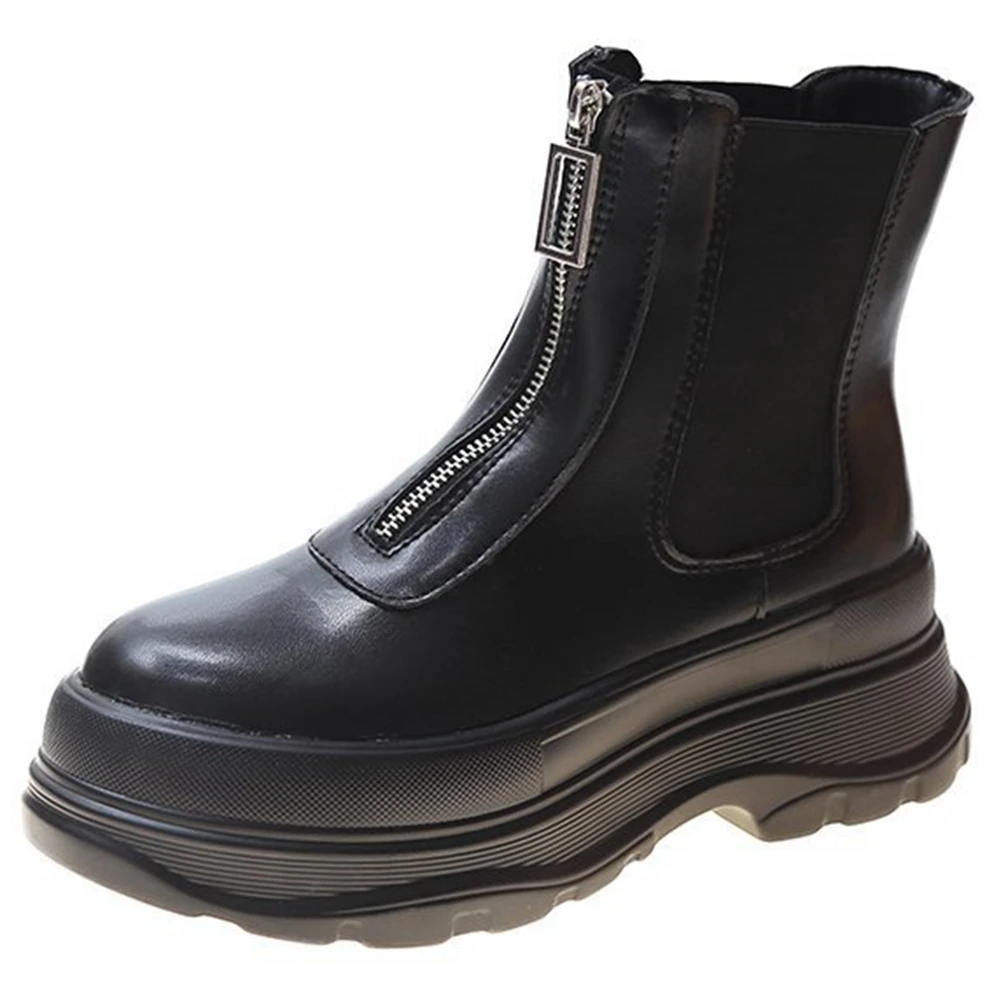 Sarairis 2020 New Arrivals Zip British Style Platform Slanted Heel Stretch Boot Chelsea Ankle Boots Vintage Motorcycle Boots
Sarairis 2020 New Arrivals Zip British Style Platform Slanted Heel Stretch Boot Chelsea Ankle Boots Vintage Motorcycle Boots