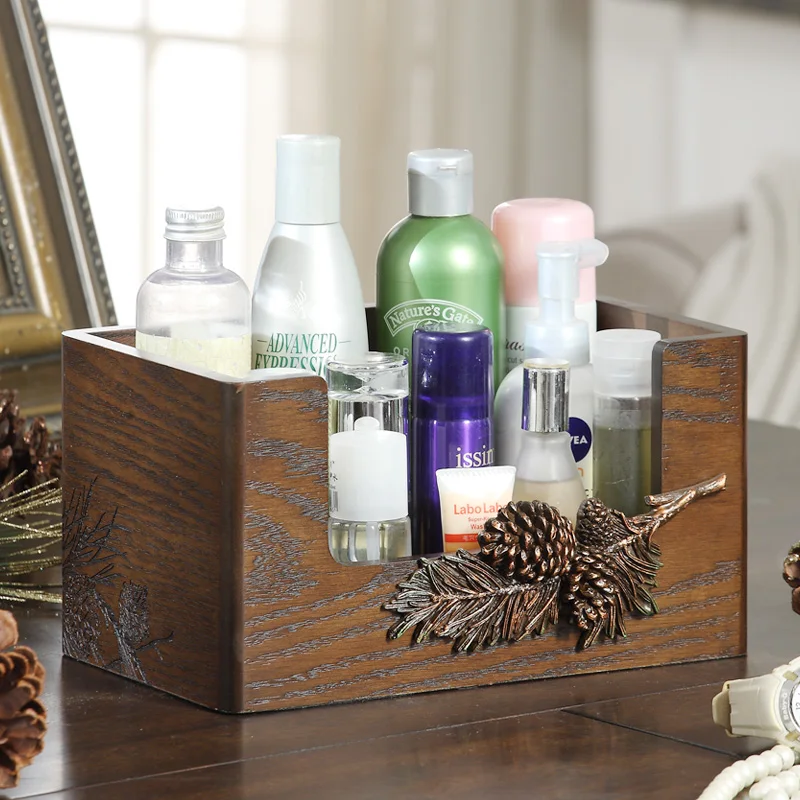 Cosmetic Organizer Storage Box Desktop Makeup Organizer Wood Make Up Table Organizer Na Kosmetyki Storage Containers
Cosmetic Organizer Storage Box Desktop Makeup Organizer Wood Make Up Table Organizer Na Kosmetyki Storage Containers
