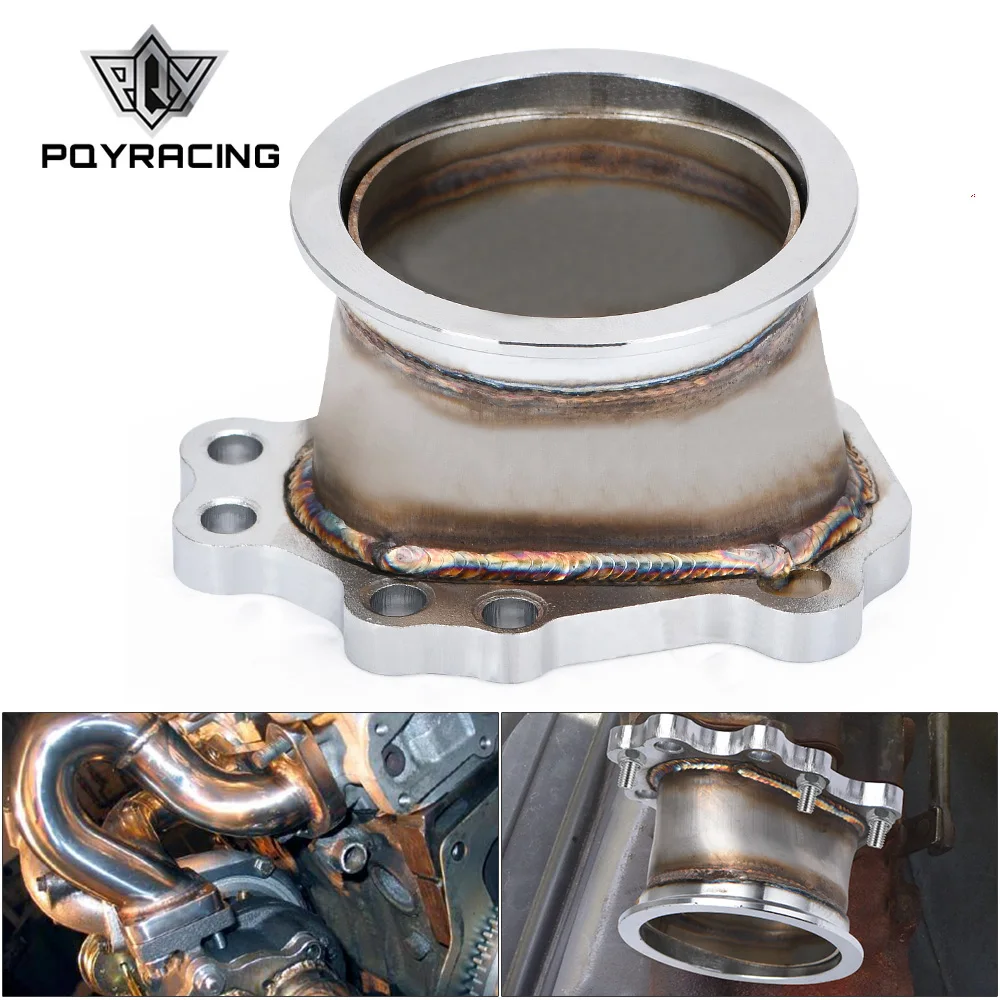 PQY - T25 T28 GT25 GT28 8 BOLT to 3" v band Exhaust Manifold Converter Adaptor Flange PQY4826
PQY - T25 T28 GT25 GT28 8 BOLT to 3" v band Exhaust Manifold Converter Adaptor Flange PQY4826