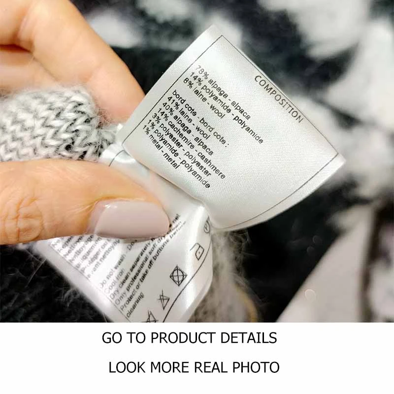 Cosmicchic 2020 Autumn Women's Sweater Alpaca Milk-Cow-Pattern Long Sleeve O-Neck Sweater Gold-button Pullover Short Top Outwear
Cosmicchic 2020 Autumn Women's Sweater Alpaca Milk-Cow-Pattern Long Sleeve O-Neck Sweater Gold-button Pullover Short Top Outwear