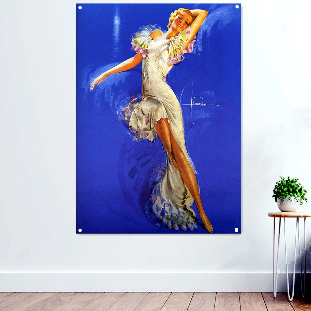 Tableau Mural Banner Flag Classic Vintage World War II Sexy Pin Up Girl Poster Wall Painting For Living Room Home Coffee Bar A1
Tableau Mural Banner Flag Classic Vintage World War II Sexy Pin Up Girl Poster Wall Painting For Living Room Home Coffee Bar A1