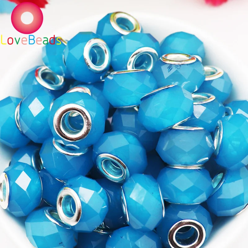 10Pcs Resin Jelly and Glass Faceted Rondelle Large Hole Spacer Beads Murano Charms Fit Pandora Bracelet Bangle Jewelry Making
10Pcs Resin Jelly and Glass Faceted Rondelle Large Hole Spacer Beads Murano Charms Fit Pandora Bracelet Bangle Jewelry Making