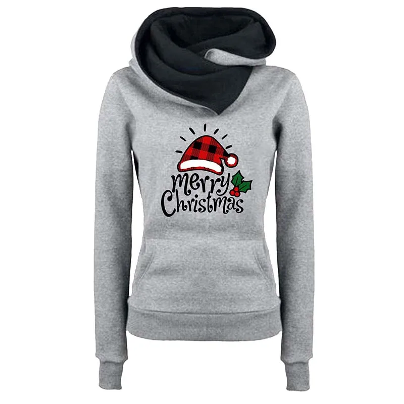 New Merry Christmas Hooded Collar Oversized Hoodie Women Winter Long Sleeve Pocket Loose Sweatshirt Casual Festival Hoody Ladies
New Merry Christmas Hooded Collar Oversized Hoodie Women Winter Long Sleeve Pocket Loose Sweatshirt Casual Festival Hoody Ladies