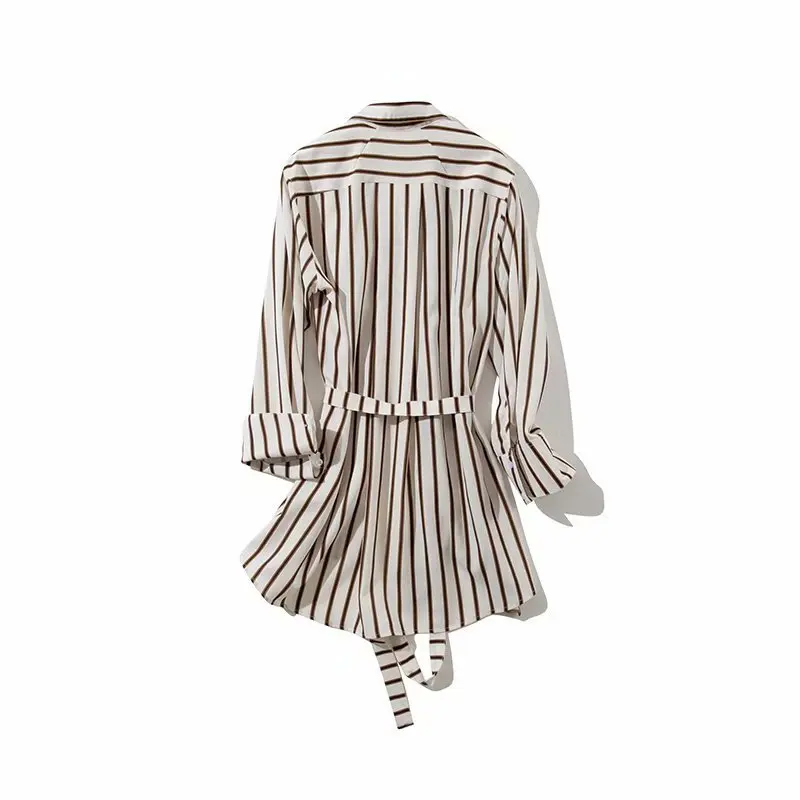 Blouses Woman 2019 Lapel Chain Print Striped Lace-up Stitching Shirt Women Blouse Women Modis Camisa Femenina
Blouses Woman 2019 Lapel Chain Print Striped Lace-up Stitching Shirt Women Blouse Women Modis Camisa Femenina