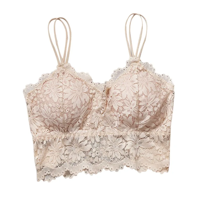 2021 Lace Bra Top Women Push up Sexy Lingerie Wireless Plus Size Bralette Strapless Wrapped Chest Underwear Femme Crop Tank
2021 Lace Bra Top Women Push up Sexy Lingerie Wireless Plus Size Bralette Strapless Wrapped Chest Underwear Femme Crop Tank