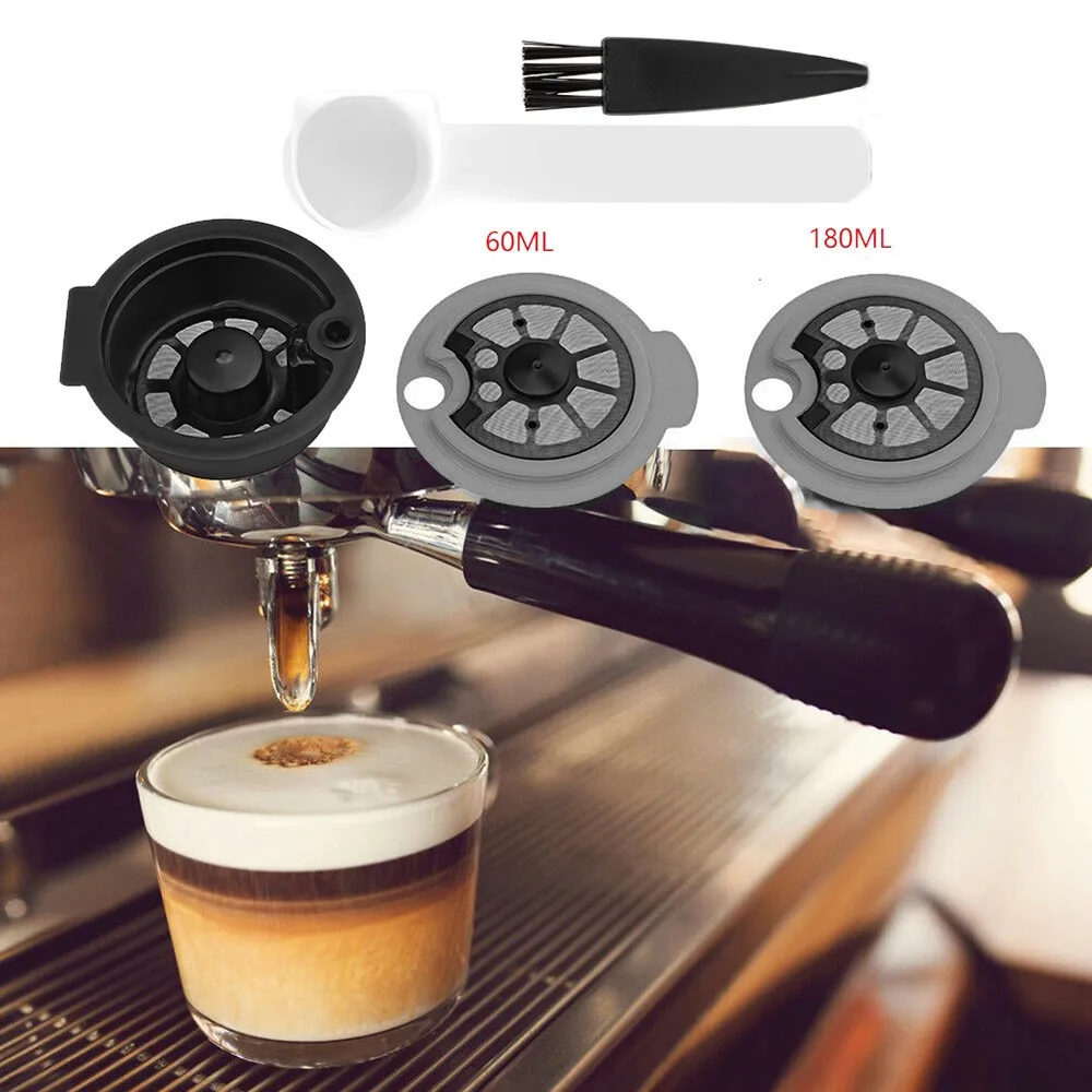 Reusable Coffee Capsule Pod Pods Cups & Slicone Lid For Bosch Tassimo Machine Coffee Filter Capsule Cup
Reusable Coffee Capsule Pod Pods Cups & Slicone Lid For Bosch Tassimo Machine Coffee Filter Capsule Cup