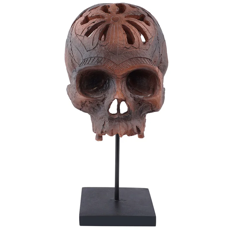 HeyMamba Resin Human Head Skull Statues Display Skeleton Skull Sculpture Halloween Home Bar Decoration
HeyMamba Resin Human Head Skull Statues Display Skeleton Skull Sculpture Halloween Home Bar Decoration
