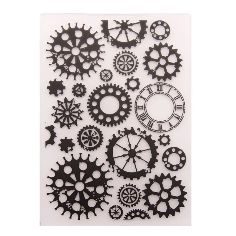 Gear Clock Plastic Bump Embossing Template DIY Scrapbooking Crafts Making Card Album Decoration Paper Art Embossed Printing Clip
Gear Clock Plastic Bump Embossing Template DIY Scrapbooking Crafts Making Card Album Decoration Paper Art Embossed Printing Clip