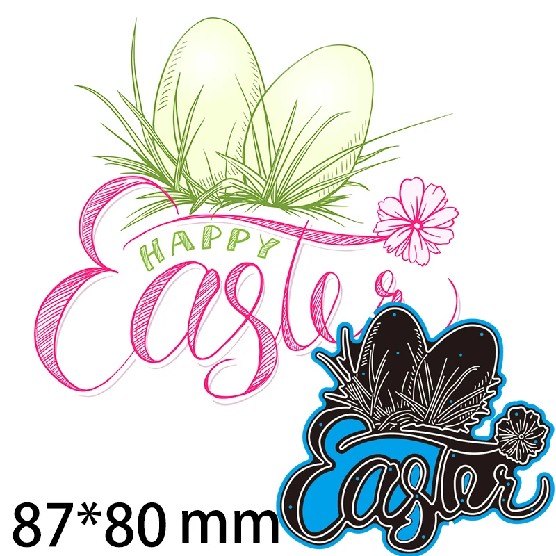 87*80mm EASTER Metal cutting Dies Craft Embossing Scrapbooking paper craft Greeting Card
87*80mm EASTER Metal cutting Dies Craft Embossing Scrapbooking paper craft Greeting Card