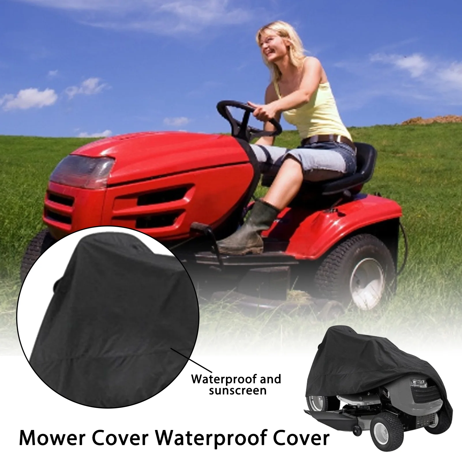 yard Tractor Shovel Car Cover large size durable with Bag garden Anti-dust Sun Protection Waterproof Cover Lawn Mower Cover
yard Tractor Shovel Car Cover large size durable with Bag garden Anti-dust Sun Protection Waterproof Cover Lawn Mower Cover