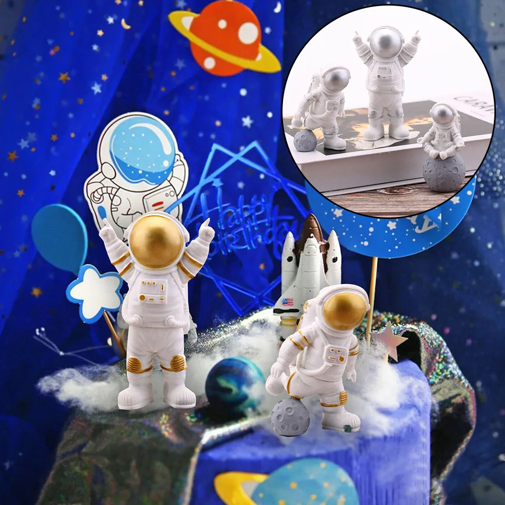 3pcs/Set Space Astronaut Boy Birthday Party Spaceman Figures Statue Desk Ornament Decoration Gift DIY Table Party Decor
3pcs/Set Space Astronaut Boy Birthday Party Spaceman Figures Statue Desk Ornament Decoration Gift DIY Table Party Decor