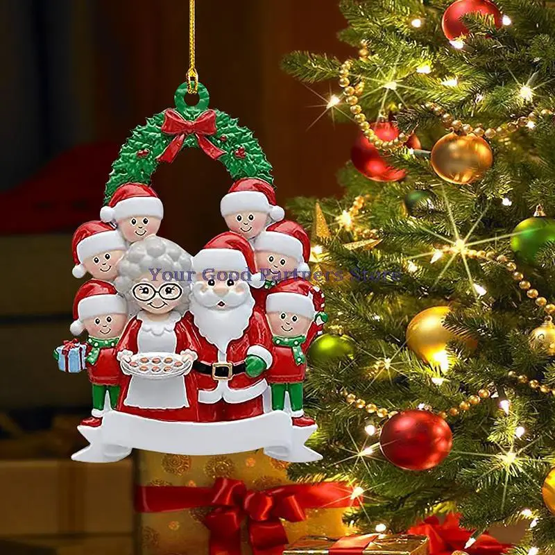 Christmas Pendant Family Of 2-9 DIY Name Blessing Christmas Tree Hanging Pendant
Christmas Pendant Family Of 2-9 DIY Name Blessing Christmas Tree Hanging Pendant