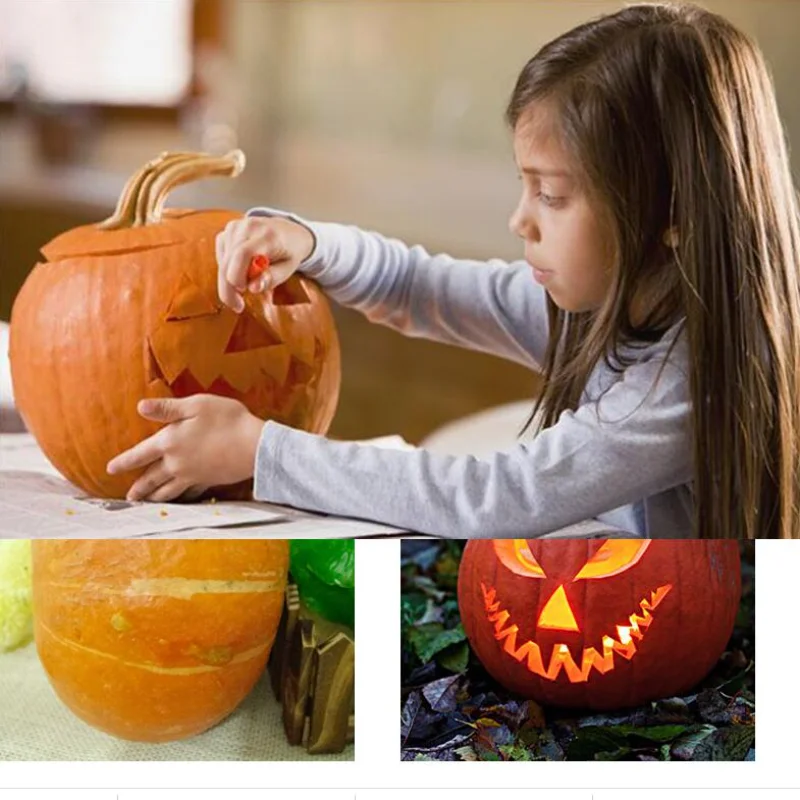 Hotsell 5Pcs/set Stainless Steel Multi-function Pumpkin Carving Kit Halloween Engraving Accessories DIY Tool Set Gifts Children
Hotsell 5Pcs/set Stainless Steel Multi-function Pumpkin Carving Kit Halloween Engraving Accessories DIY Tool Set Gifts Children