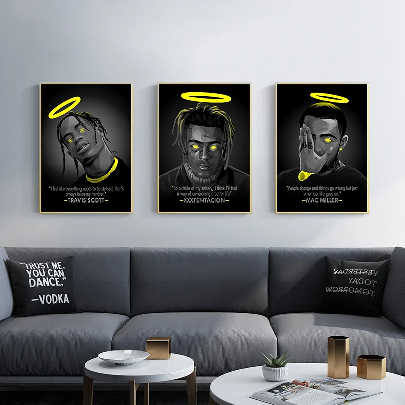 Travis Scott Hip Hop Rock Singer Band Portrait Canvas Oil Painting Abstract Wall Art Pictures Poster Home Living Room Decoration
Travis Scott Hip Hop Rock Singer Band Portrait Canvas Oil Painting Abstract Wall Art Pictures Poster Home Living Room Decoration