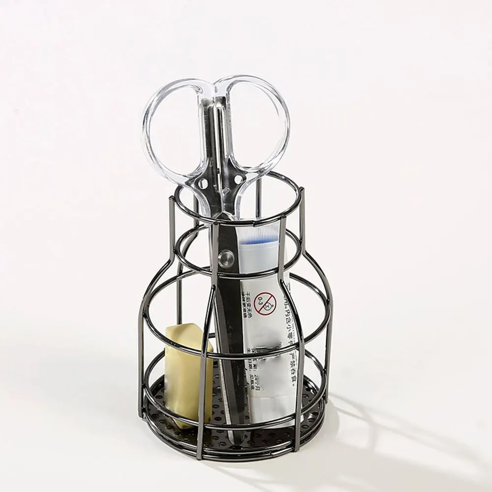1PC Metal Wire Pen Holder Elegant Makeup Brush Storage Case Decorative Desk Storage Organizer For Stationery And Desk
1PC Metal Wire Pen Holder Elegant Makeup Brush Storage Case Decorative Desk Storage Organizer For Stationery And Desk