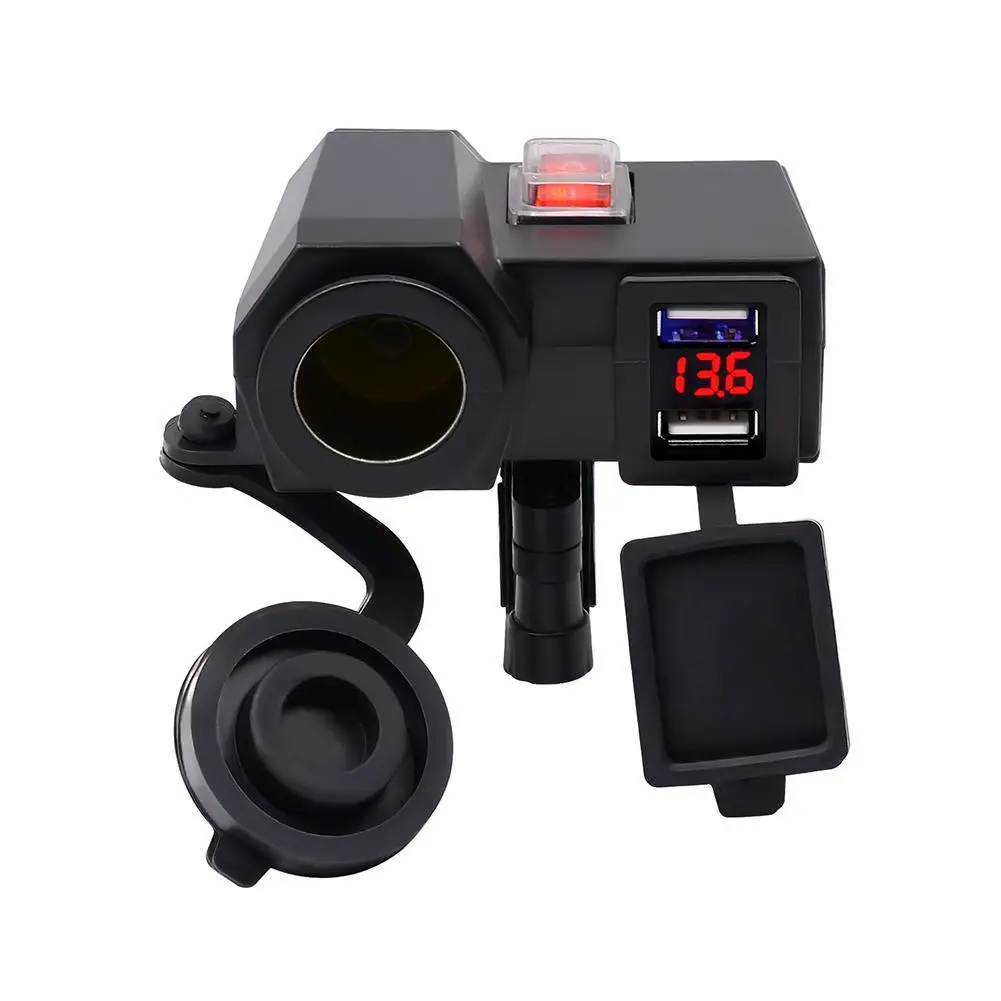 Modified Motorcycle Third Generation C Type USB Charger Adapter with Voltmeter 7cm x 7cm x 5cm Motorcycle Accessories
Modified Motorcycle Third Generation C Type USB Charger Adapter with Voltmeter 7cm x 7cm x 5cm Motorcycle Accessories