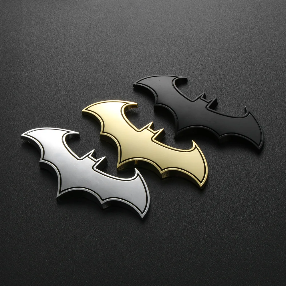 3D Bat Shape Car Stickers Cool Metal Car Logo Emblem Sticker Decal Motorcycle Automobiles Car Styling Accessories
3D Bat Shape Car Stickers Cool Metal Car Logo Emblem Sticker Decal Motorcycle Automobiles Car Styling Accessories