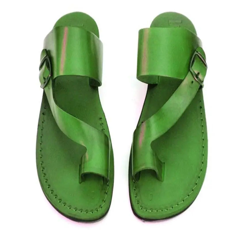 Men's Shoes Fashion Casual Classic Solid Color PU Simple Toe Buckle Flat Heel Comfortable Cool Sandals and Slippers yx248
Men's Shoes Fashion Casual Classic Solid Color PU Simple Toe Buckle Flat Heel Comfortable Cool Sandals and Slippers yx248