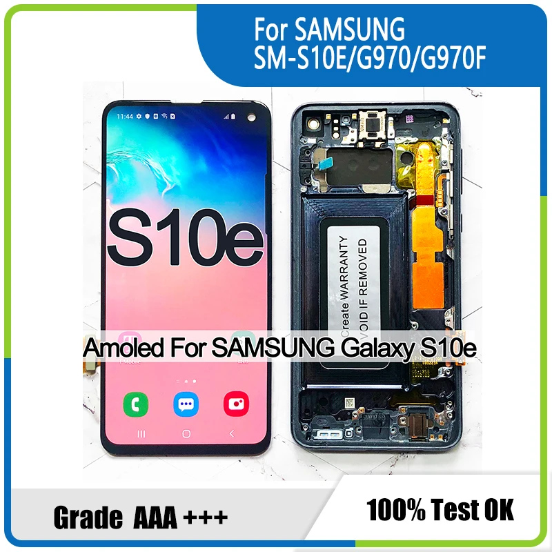 OEM полный комплект для Samsung Galaxy S10e G970F U LCD сенсорный экран AMOLED дисплей дигитайзер в сборе Замена без сгорания теней
OEM полный комплект для Samsung Galaxy S10e G970F U LCD сенсорный экран AMOLED дисплей дигитайзер в сборе Замена без сгорания теней
