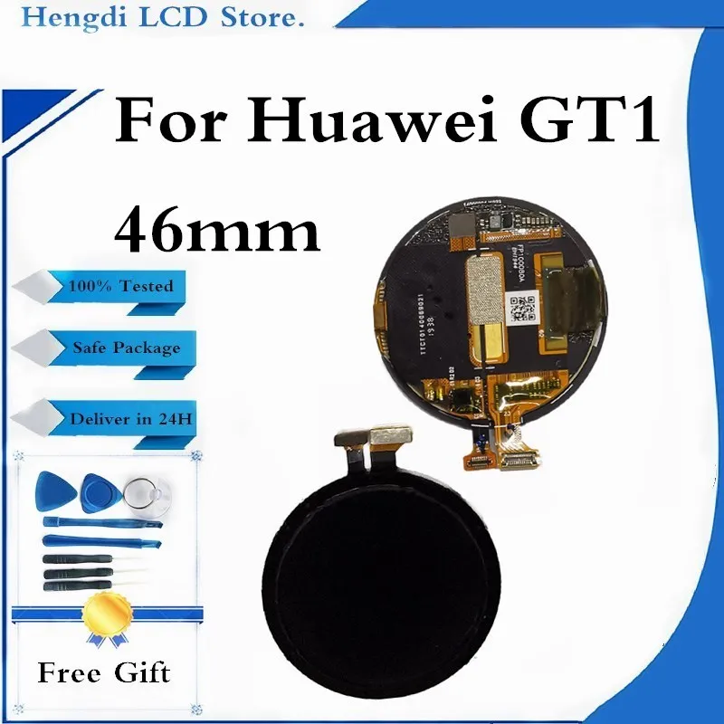 Оригинальный ЖК-дисплей для Huawei GT1 GT, сенсорный экран, дигитайзер для Huawei Watch GT 1 46 мм, дисплей, Запасная часть
Оригинальный ЖК-дисплей для Huawei GT1 GT, сенсорный экран, дигитайзер для Huawei Watch GT 1 46 мм, дисплей, Запасная часть