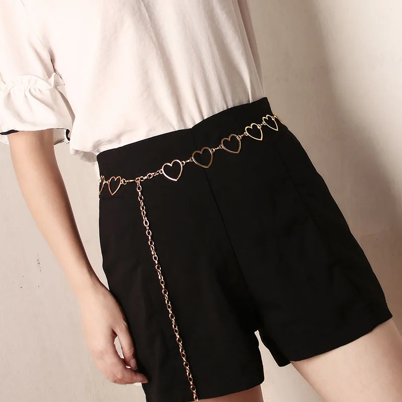 Fashion Waist Belts For Women 114cm Waistband Pants Classic Waist Chain Women's Belt Hip Hop Style Love Heart Hollow Girdle
Fashion Waist Belts For Women 114cm Waistband Pants Classic Waist Chain Women's Belt Hip Hop Style Love Heart Hollow Girdle
